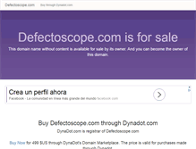 Tablet Screenshot of defectoscope.com